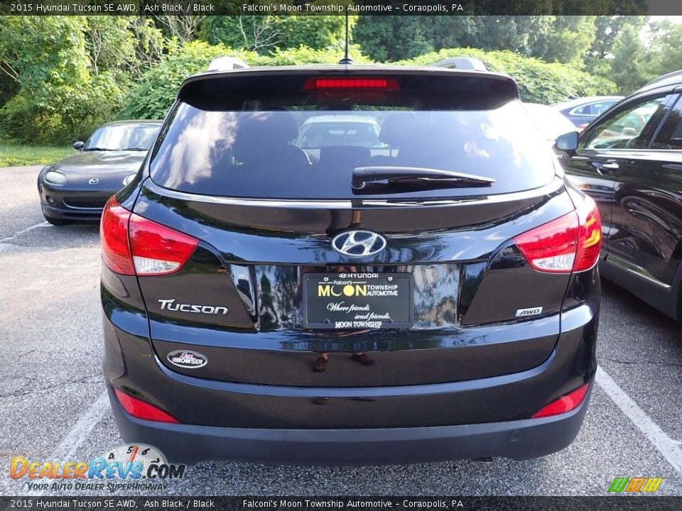 2015 Hyundai Tucson SE AWD Ash Black / Black Photo #3