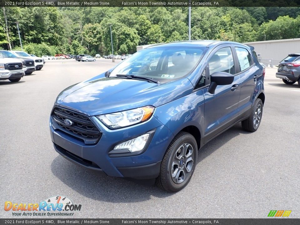 Front 3/4 View of 2021 Ford EcoSport S 4WD Photo #5