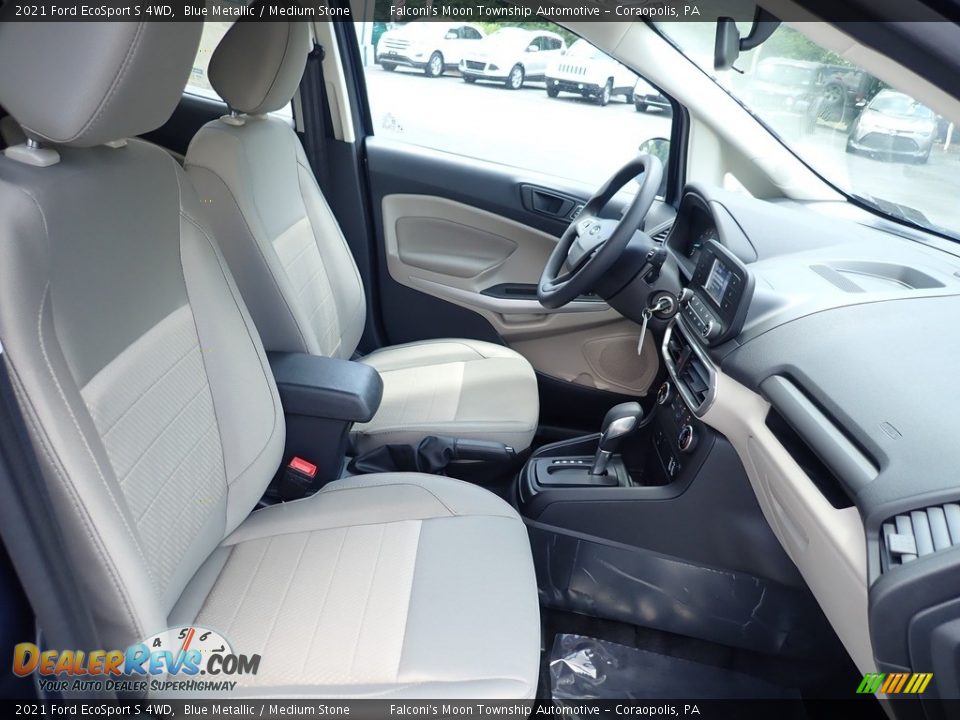 Front Seat of 2021 Ford EcoSport S 4WD Photo #12