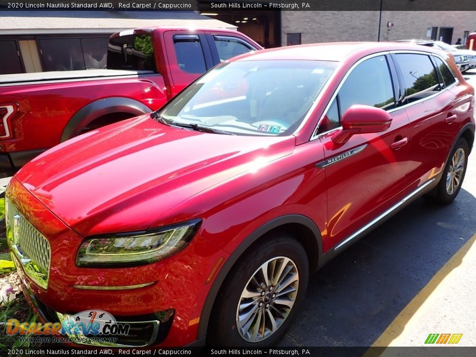 2020 Lincoln Nautilus Standard AWD Red Carpet / Cappuccino Photo #1