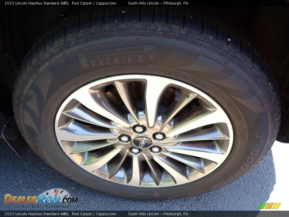 2020 Lincoln Nautilus Standard AWD Red Carpet / Cappuccino Photo #4