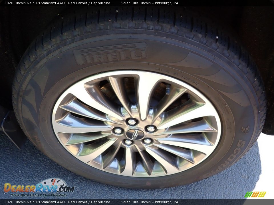 2020 Lincoln Nautilus Standard AWD Red Carpet / Cappuccino Photo #4