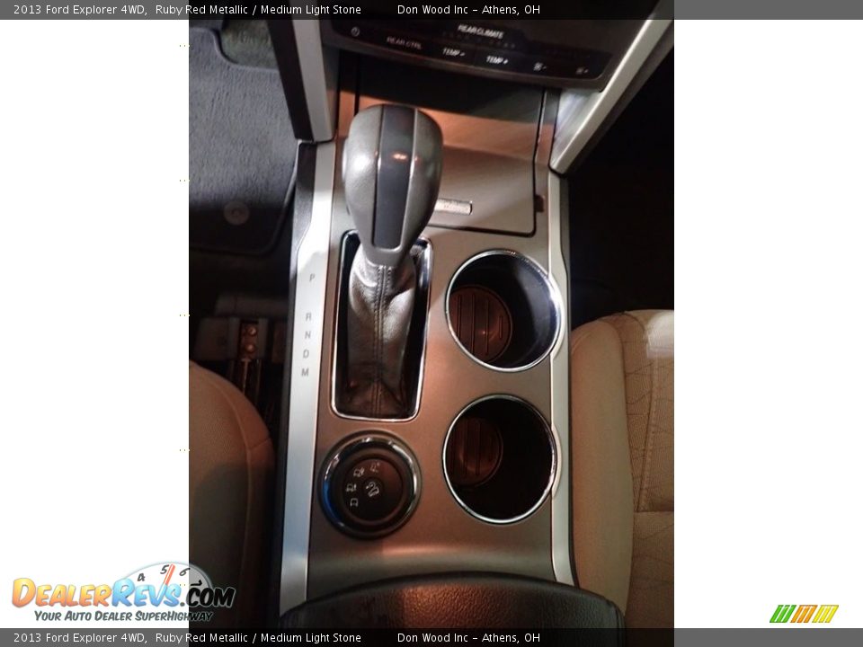 2013 Ford Explorer 4WD Ruby Red Metallic / Medium Light Stone Photo #31