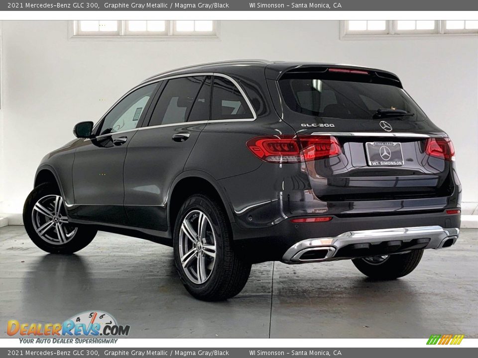 2021 Mercedes-Benz GLC 300 Graphite Gray Metallic / Magma Gray/Black Photo #2