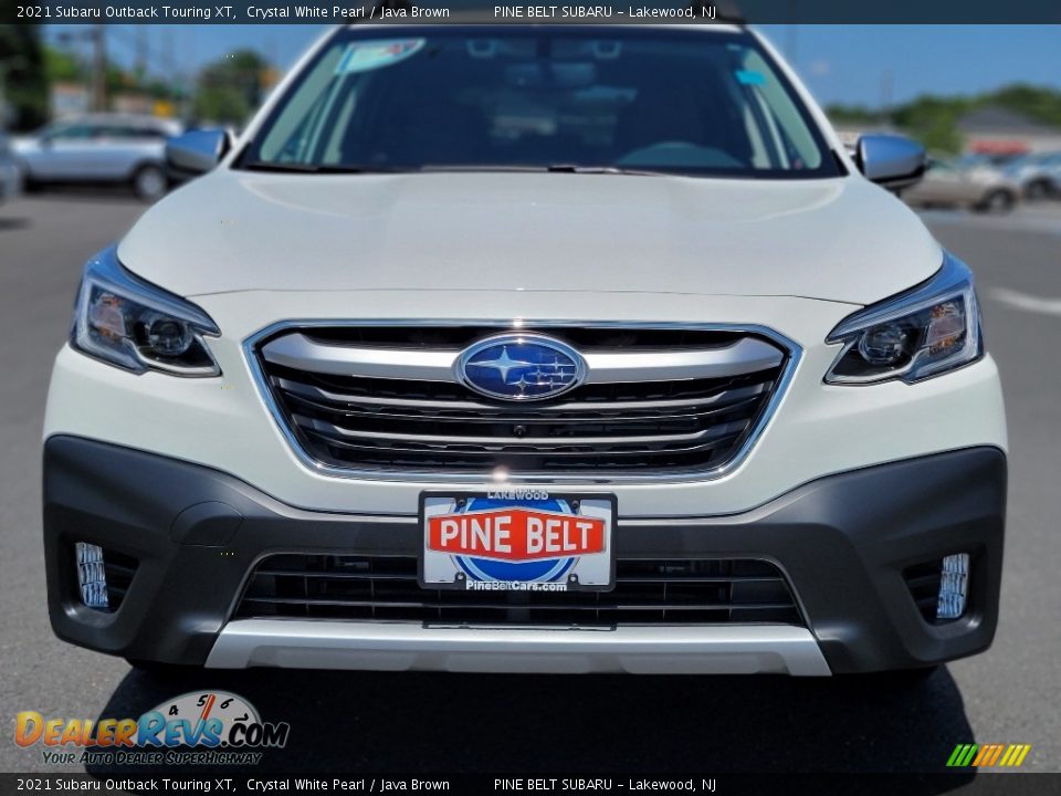 2021 Subaru Outback Touring XT Crystal White Pearl / Java Brown Photo #3