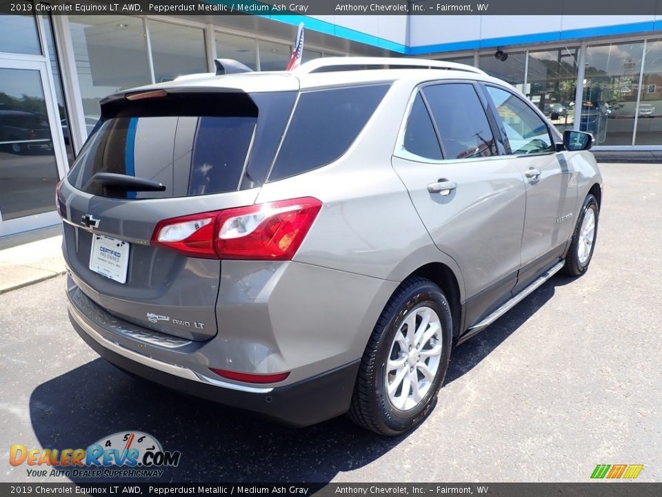 2019 Chevrolet Equinox LT AWD Pepperdust Metallic / Medium Ash Gray Photo #3