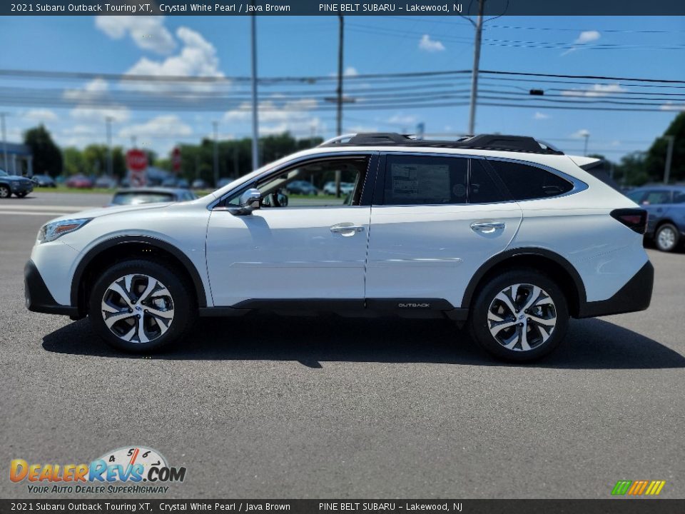 2021 Subaru Outback Touring XT Crystal White Pearl / Java Brown Photo #4