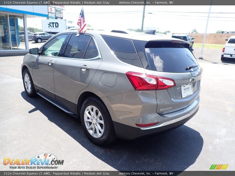 2019 Chevrolet Equinox LT AWD Pepperdust Metallic / Medium Ash Gray Photo #5