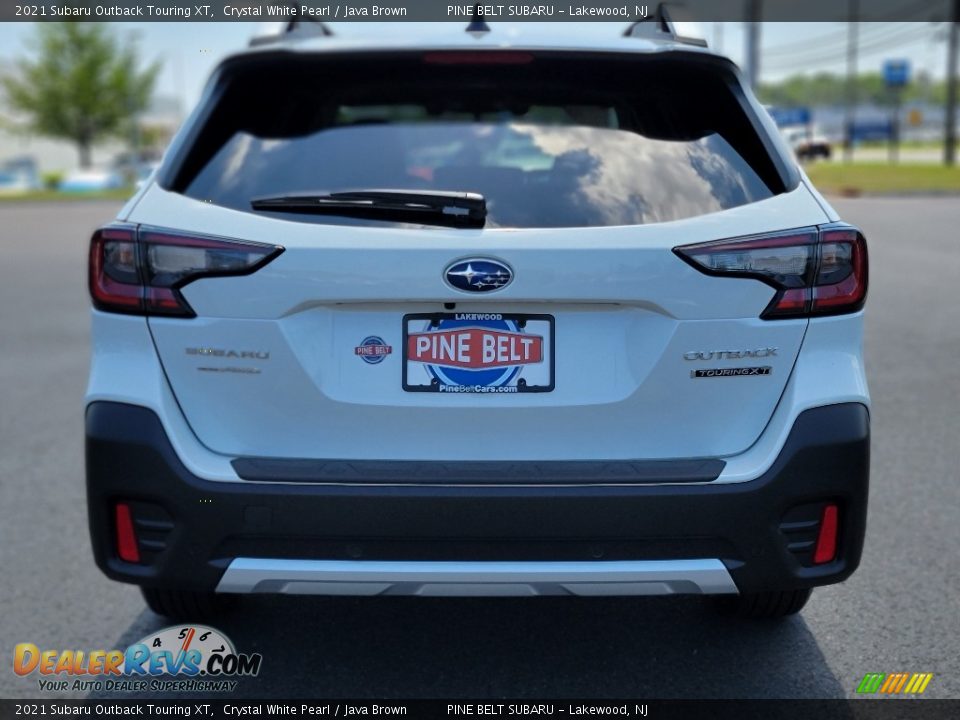 2021 Subaru Outback Touring XT Crystal White Pearl / Java Brown Photo #7