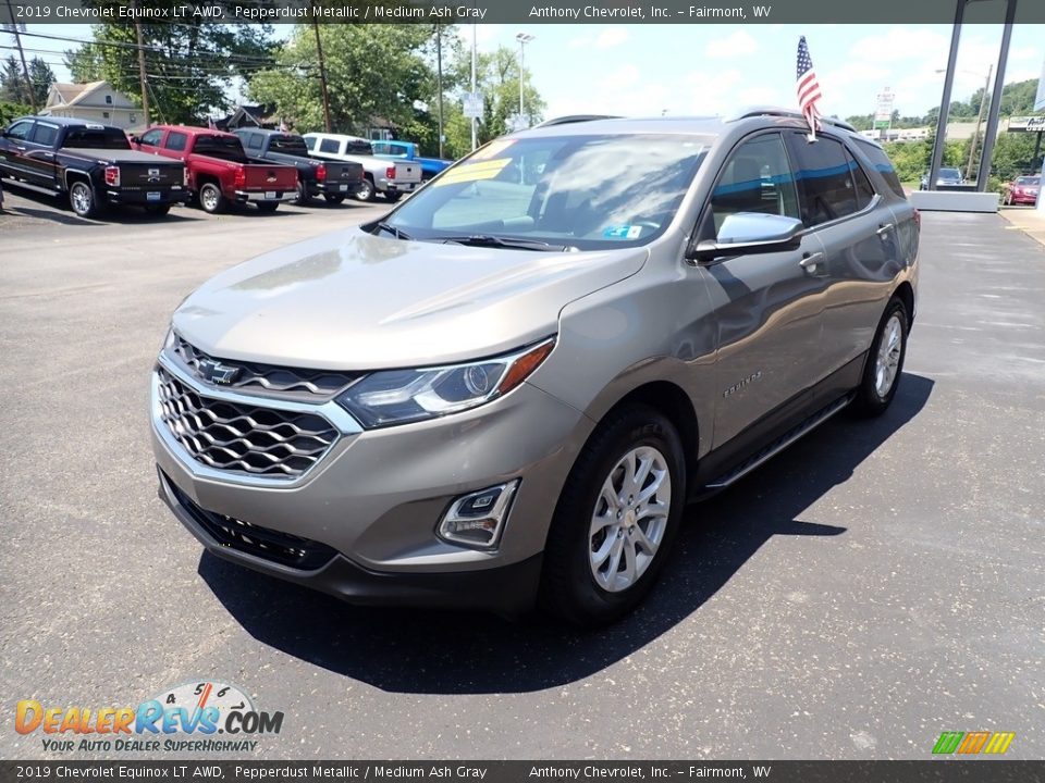 2019 Chevrolet Equinox LT AWD Pepperdust Metallic / Medium Ash Gray Photo #7