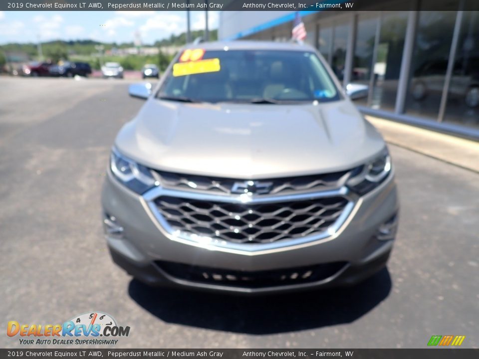 2019 Chevrolet Equinox LT AWD Pepperdust Metallic / Medium Ash Gray Photo #8