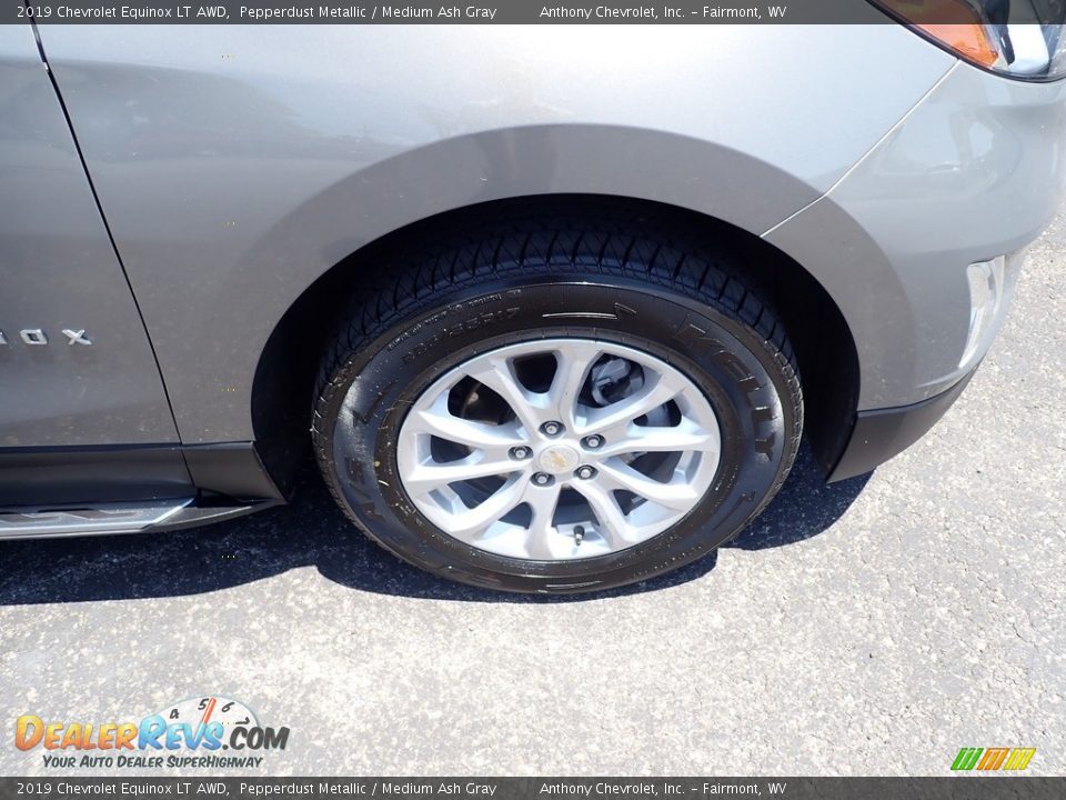 2019 Chevrolet Equinox LT AWD Pepperdust Metallic / Medium Ash Gray Photo #9