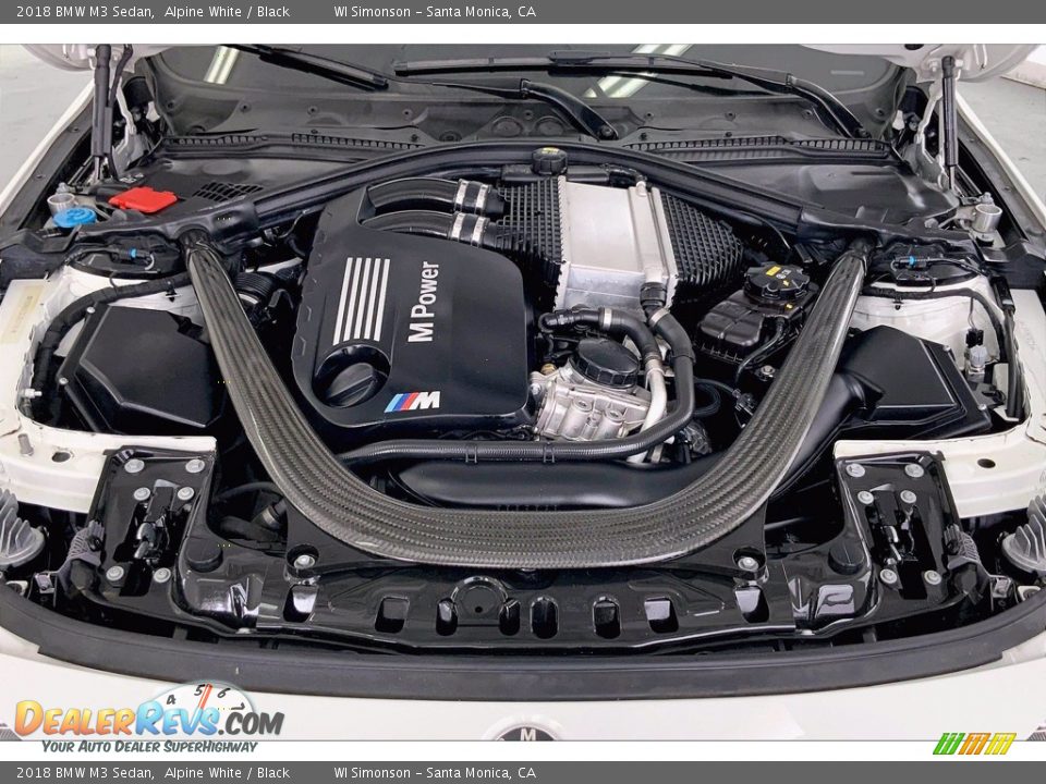 2018 BMW M3 Sedan 3.0 Liter TwinPower Turbocharged DOHC 24-Valve VVT Inline 6 Cylinder Engine Photo #9