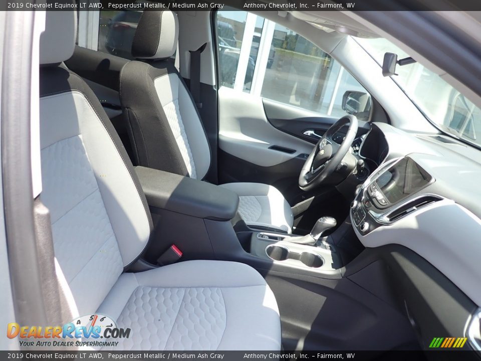 2019 Chevrolet Equinox LT AWD Pepperdust Metallic / Medium Ash Gray Photo #10