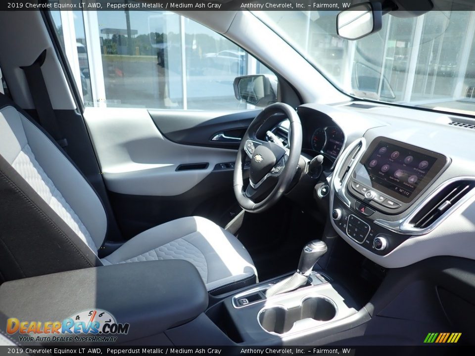 2019 Chevrolet Equinox LT AWD Pepperdust Metallic / Medium Ash Gray Photo #11