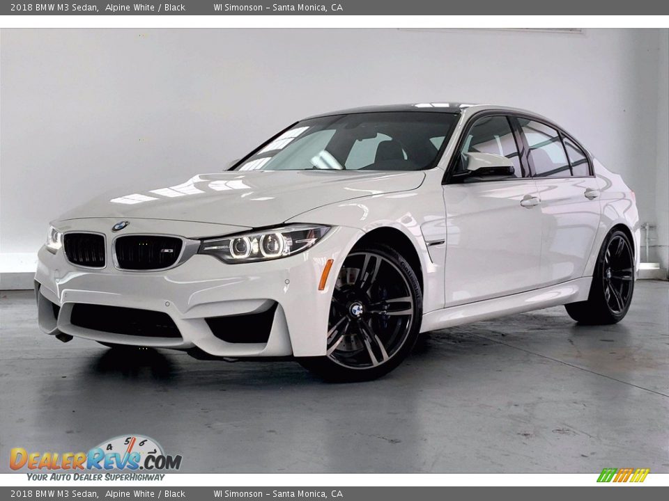 Alpine White 2018 BMW M3 Sedan Photo #12