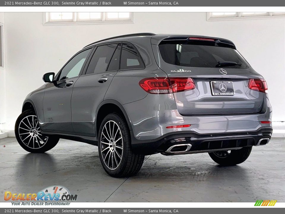 2021 Mercedes-Benz GLC 300 Selenite Gray Metallic / Black Photo #2