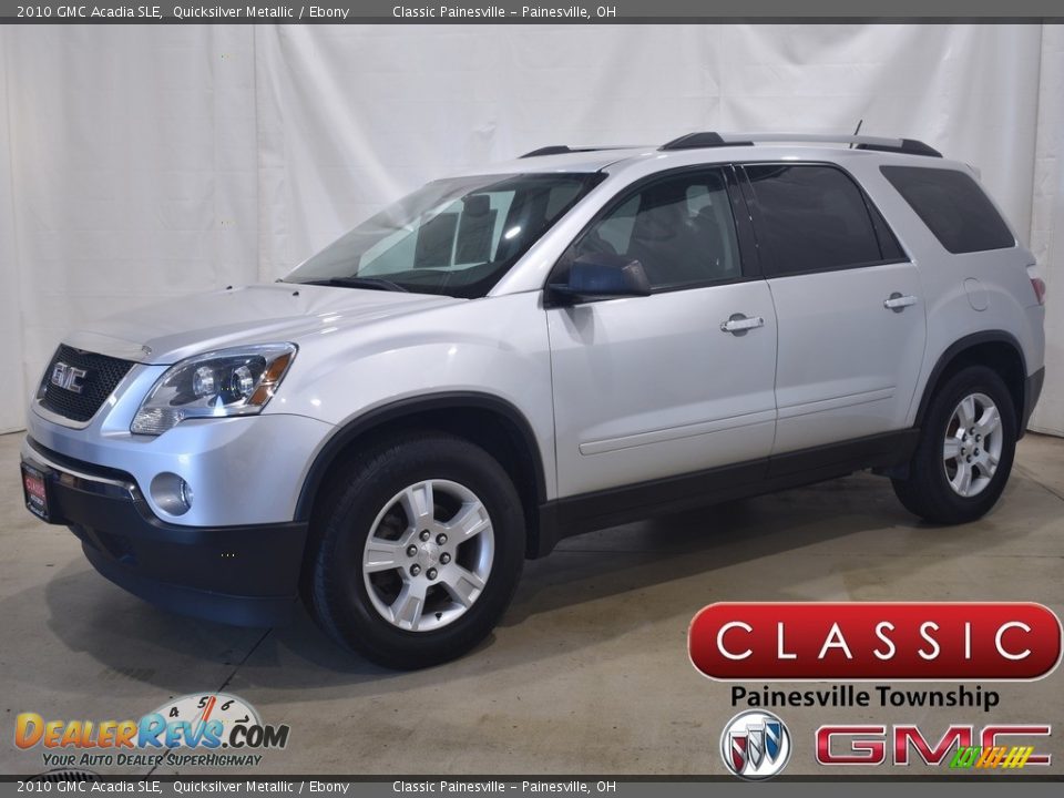 2010 GMC Acadia SLE Quicksilver Metallic / Ebony Photo #1