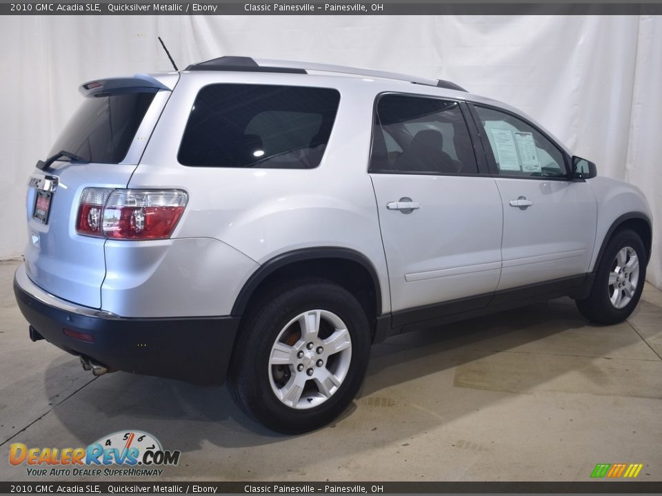 2010 GMC Acadia SLE Quicksilver Metallic / Ebony Photo #2