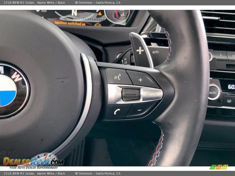 2018 BMW M3 Sedan Steering Wheel Photo #22