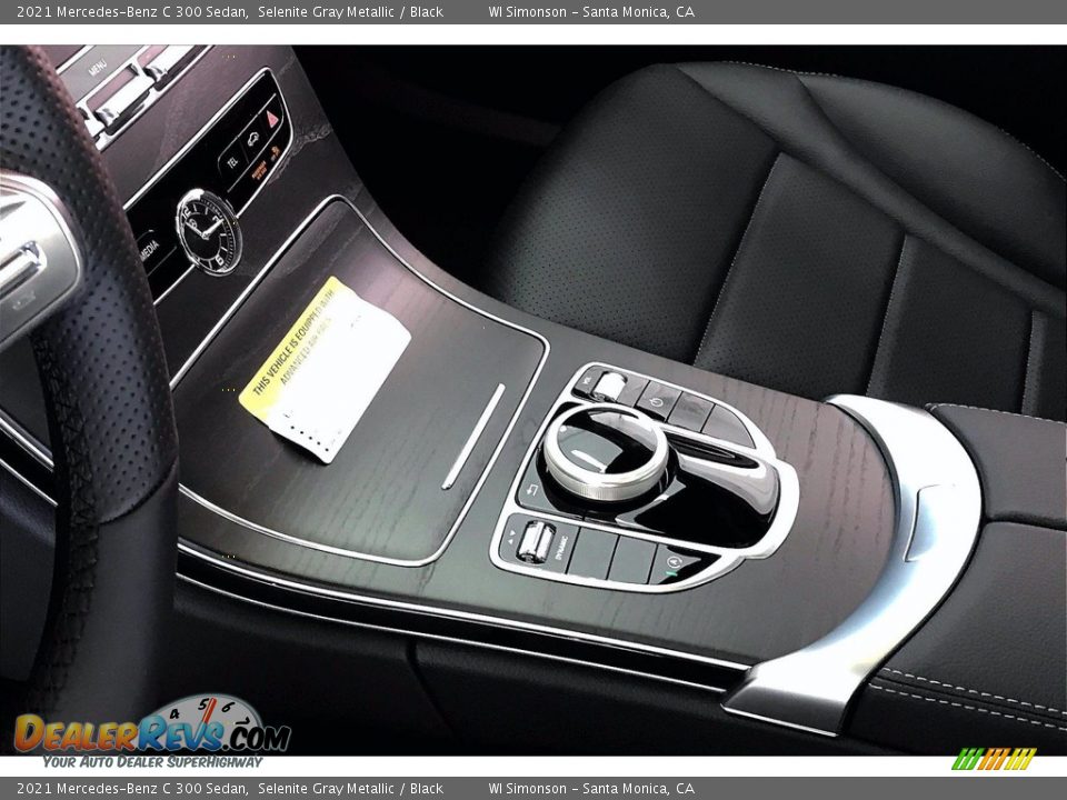 2021 Mercedes-Benz C 300 Sedan Selenite Gray Metallic / Black Photo #7