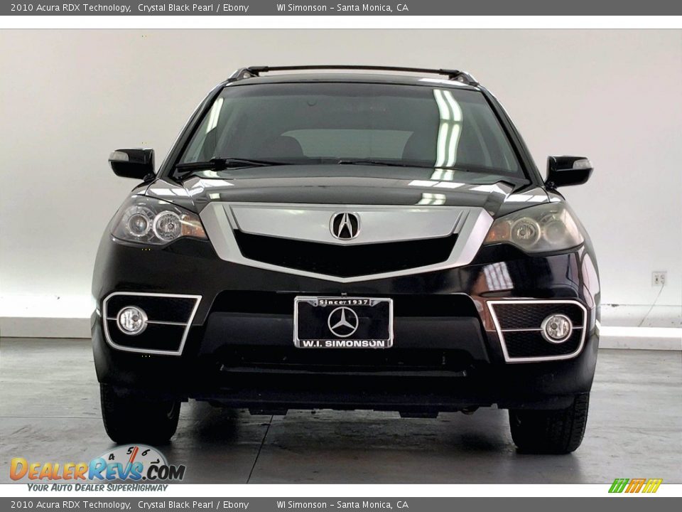 2010 Acura RDX Technology Crystal Black Pearl / Ebony Photo #2