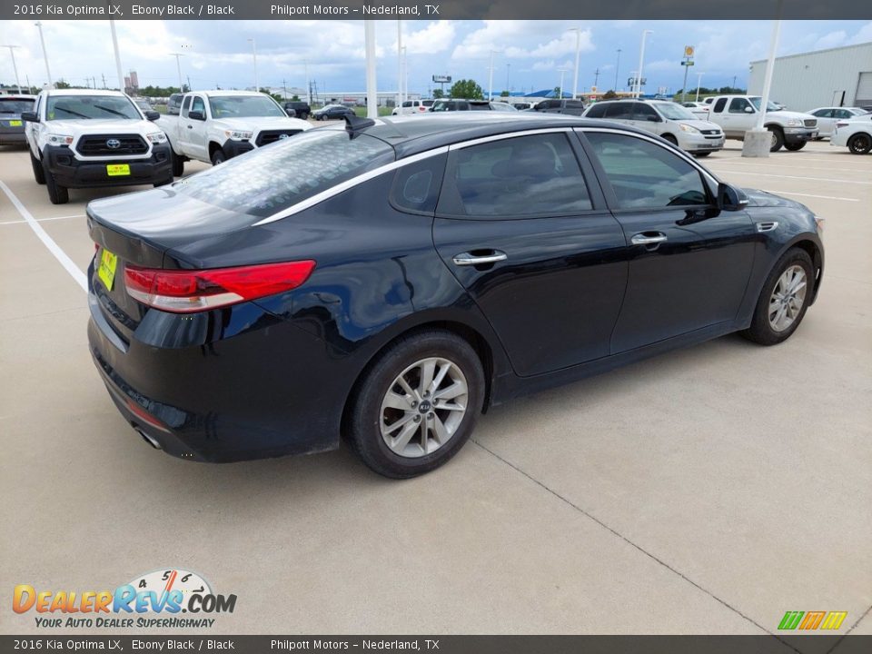 2016 Kia Optima LX Ebony Black / Black Photo #7