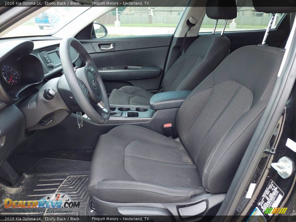 Front Seat of 2016 Kia Optima LX Photo #10