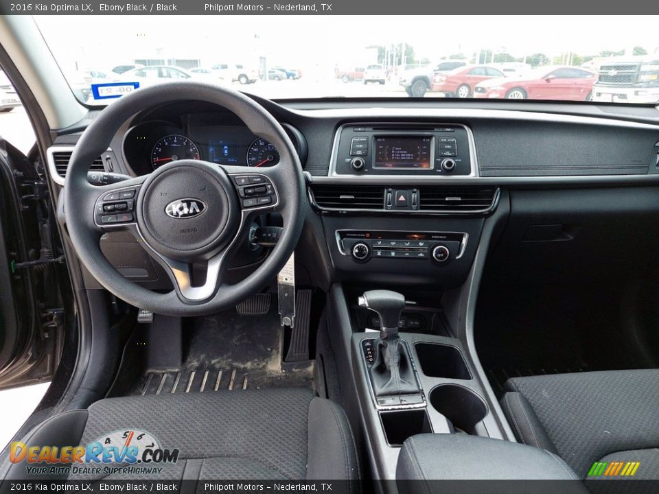 Dashboard of 2016 Kia Optima LX Photo #11