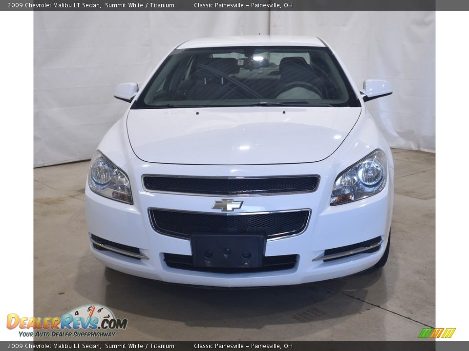 2009 Chevrolet Malibu LT Sedan Summit White / Titanium Photo #4