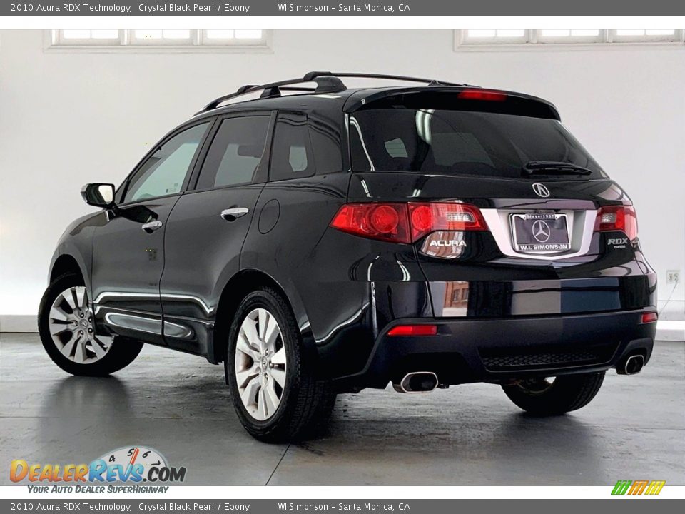 2010 Acura RDX Technology Crystal Black Pearl / Ebony Photo #10