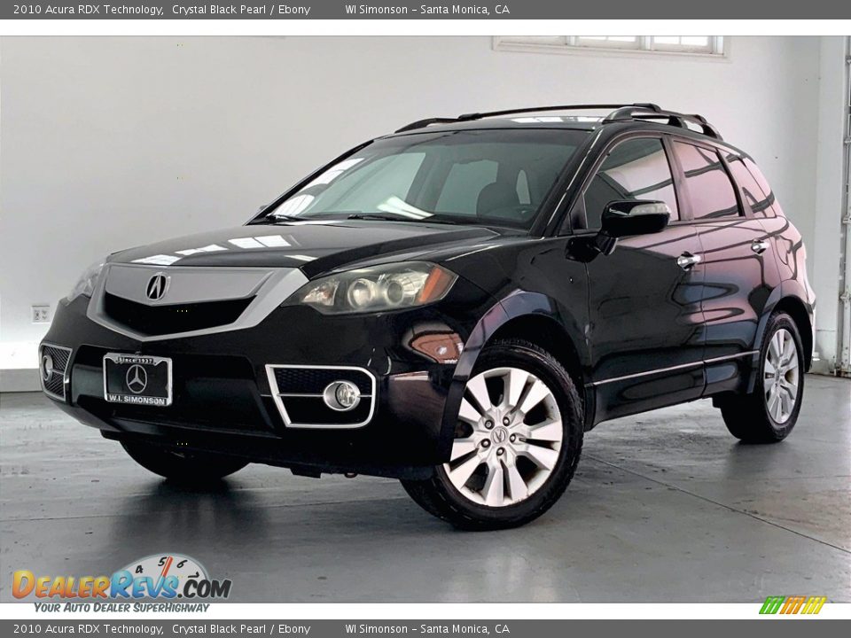 2010 Acura RDX Technology Crystal Black Pearl / Ebony Photo #12