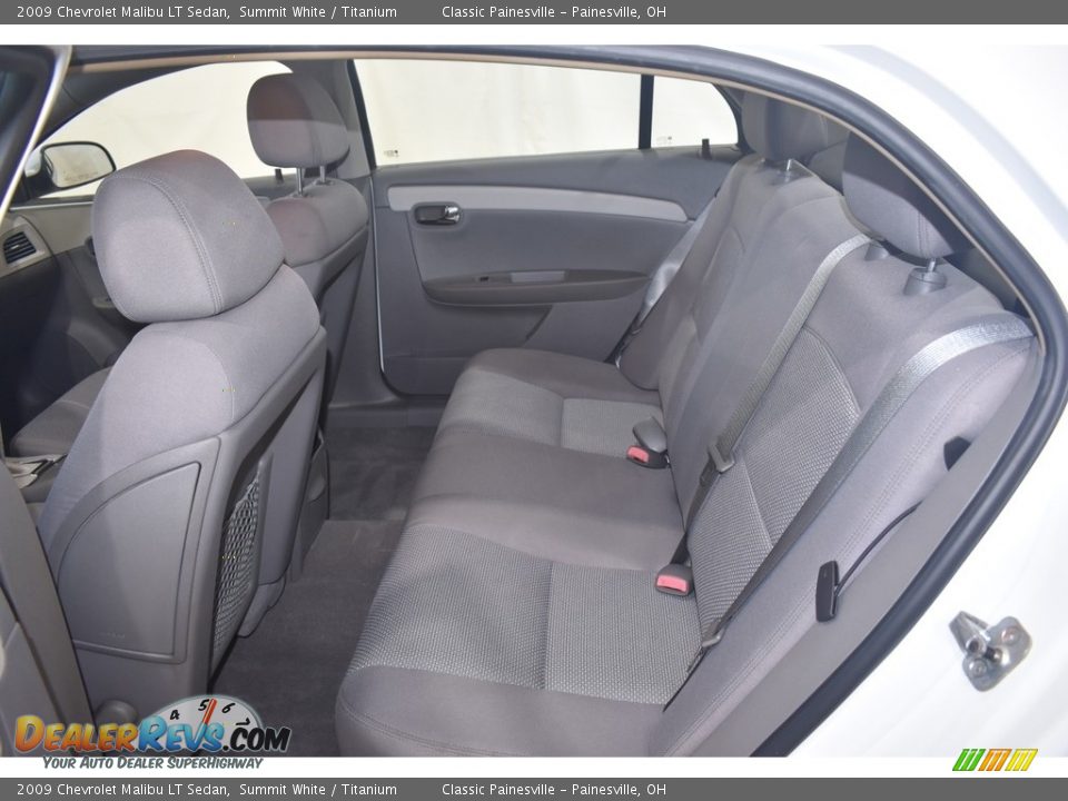 2009 Chevrolet Malibu LT Sedan Summit White / Titanium Photo #8