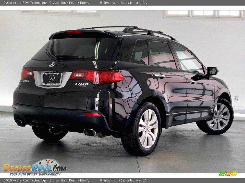 2010 Acura RDX Technology Crystal Black Pearl / Ebony Photo #13