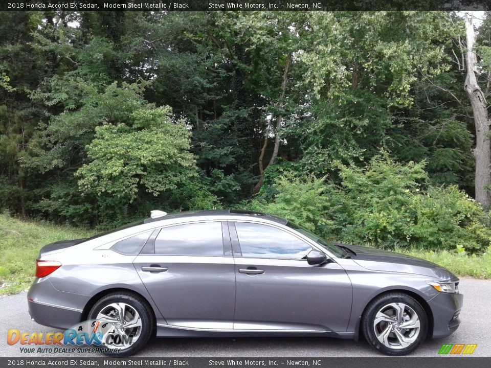 2018 Honda Accord EX Sedan Modern Steel Metallic / Black Photo #6