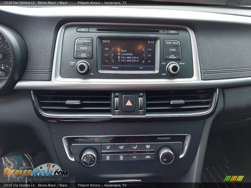 Controls of 2016 Kia Optima LX Photo #18