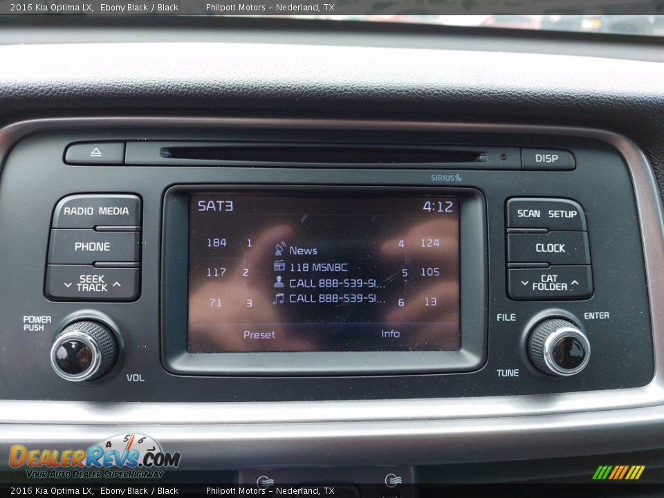 Controls of 2016 Kia Optima LX Photo #19