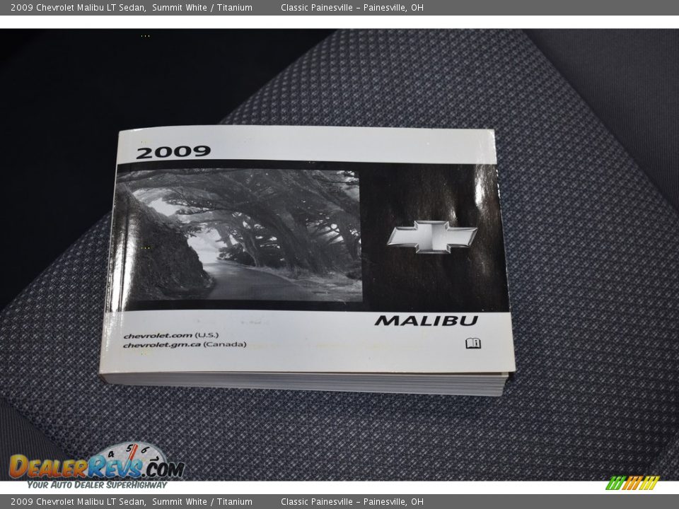 2009 Chevrolet Malibu LT Sedan Summit White / Titanium Photo #15