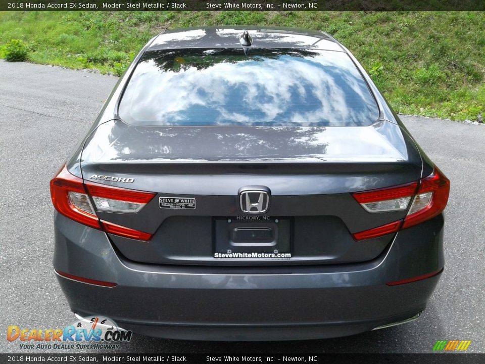 2018 Honda Accord EX Sedan Modern Steel Metallic / Black Photo #8