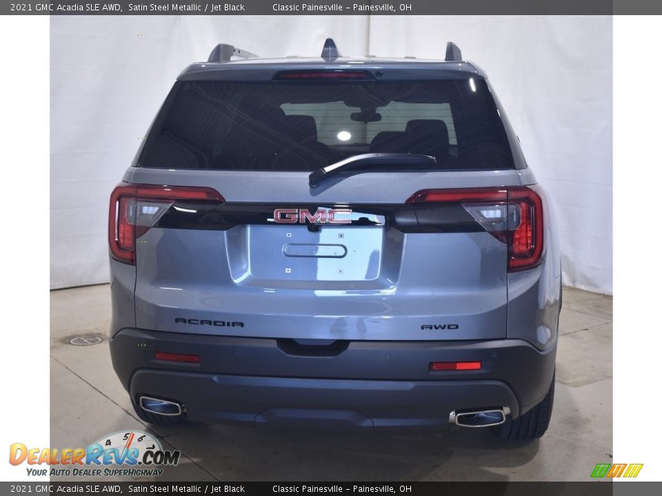 2021 GMC Acadia SLE AWD Satin Steel Metallic / Jet Black Photo #3