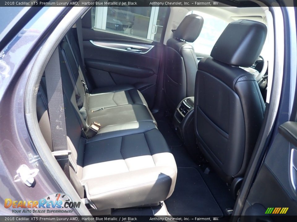 2018 Cadillac XT5 Premium Luxury AWD Harbor Blue Metallic / Jet Black Photo #11