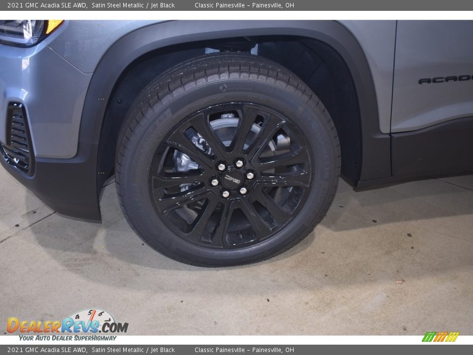 2021 GMC Acadia SLE AWD Satin Steel Metallic / Jet Black Photo #5