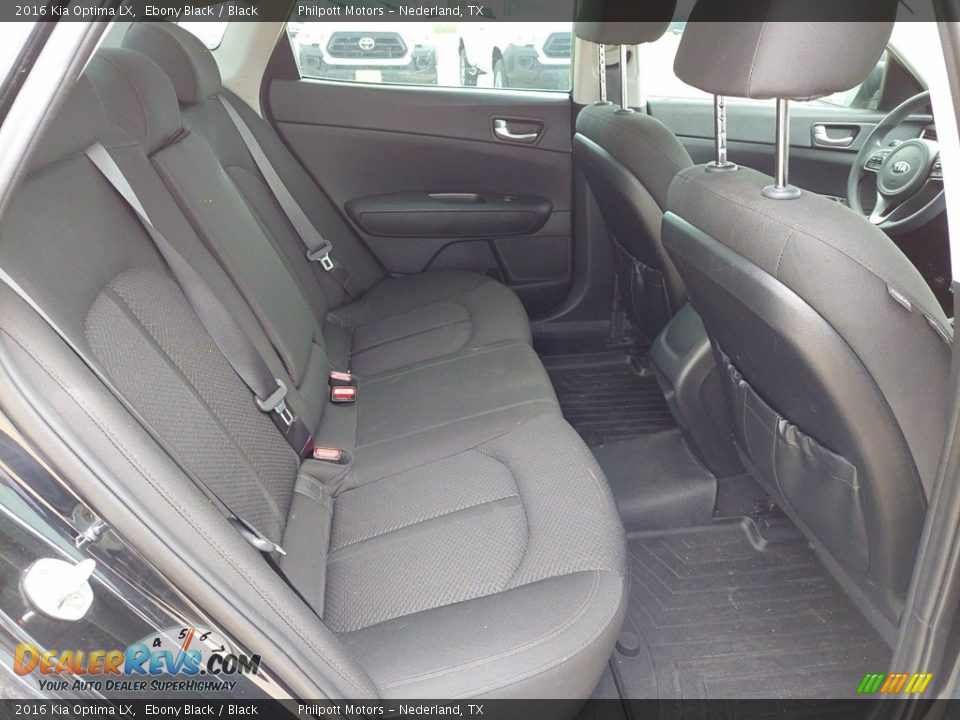 Rear Seat of 2016 Kia Optima LX Photo #26