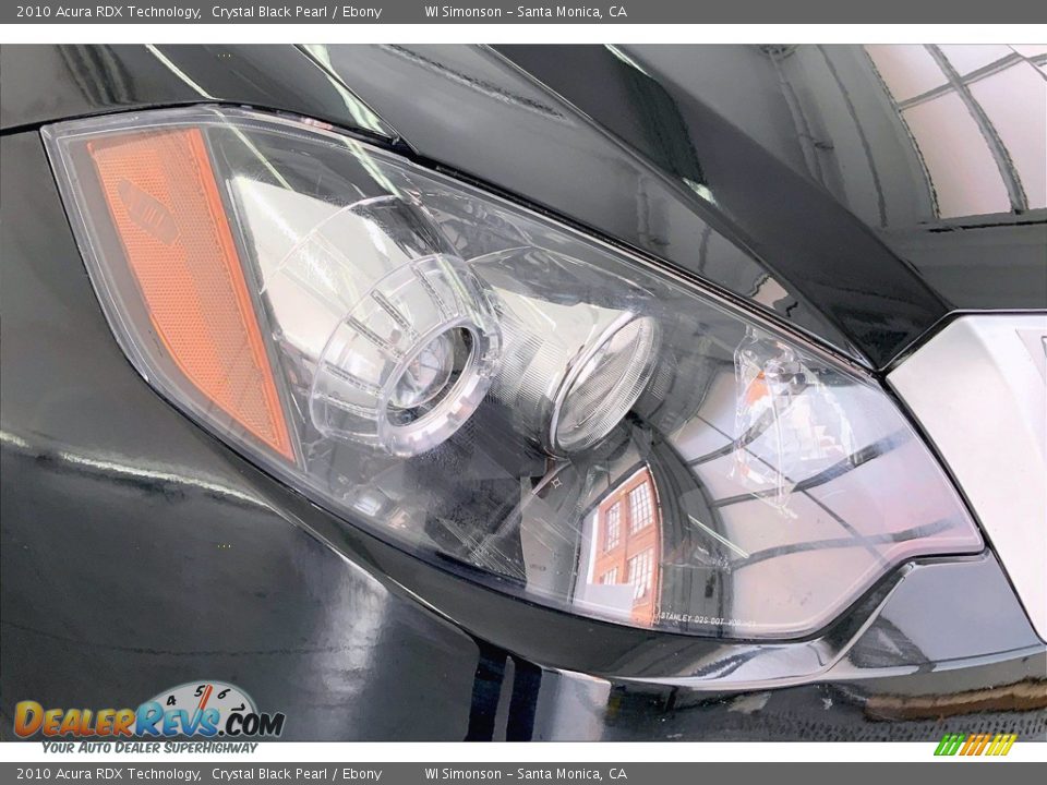 2010 Acura RDX Technology Crystal Black Pearl / Ebony Photo #28