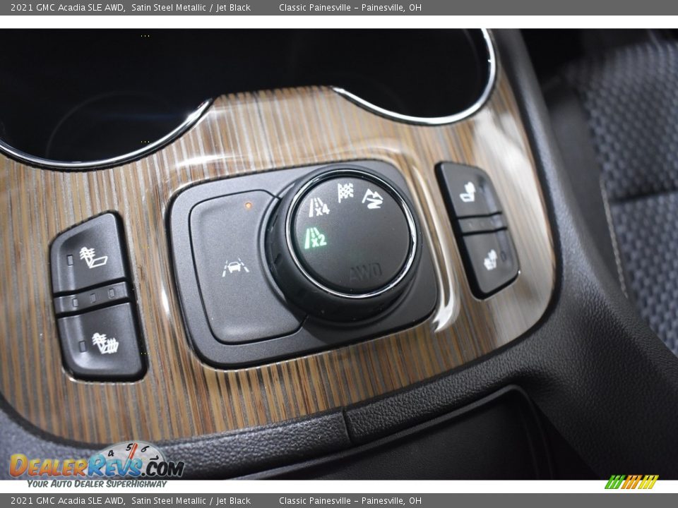 2021 GMC Acadia SLE AWD Satin Steel Metallic / Jet Black Photo #14