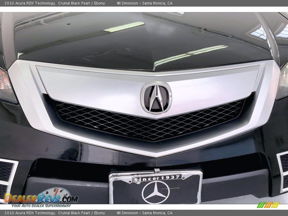 2010 Acura RDX Technology Crystal Black Pearl / Ebony Photo #30