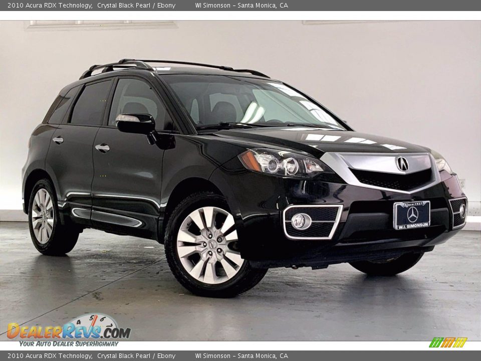 2010 Acura RDX Technology Crystal Black Pearl / Ebony Photo #34