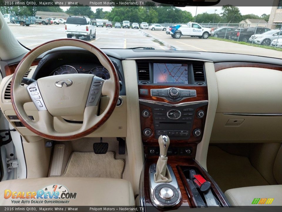 Dashboard of 2016 Infiniti QX80  Photo #11