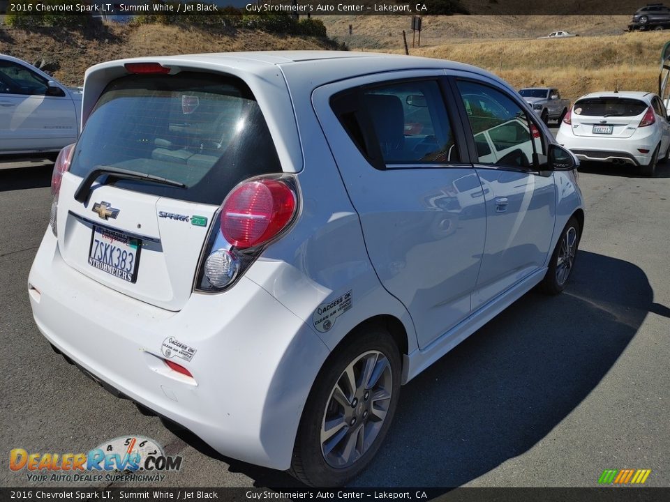 2016 Chevrolet Spark LT Summit White / Jet Black Photo #6