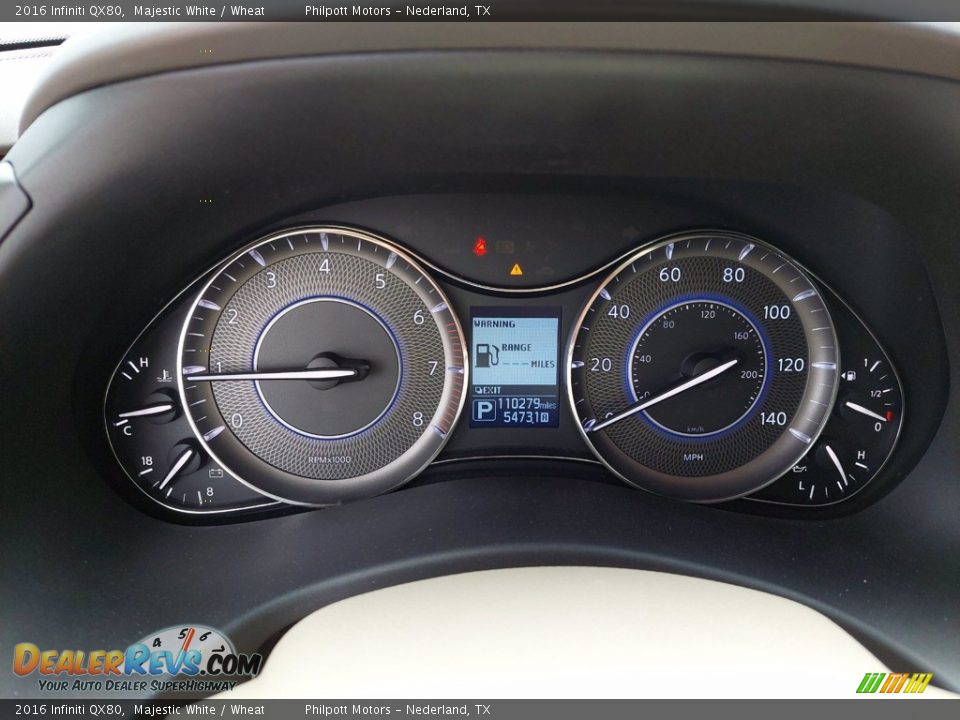 2016 Infiniti QX80  Gauges Photo #18